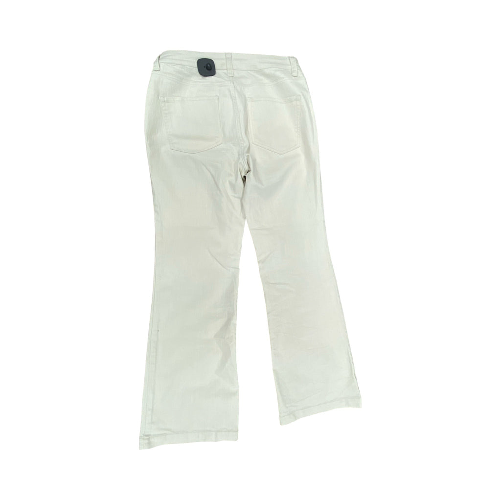 Jeans Wide Leg By 89Th And Madison In Cream, Size:6
