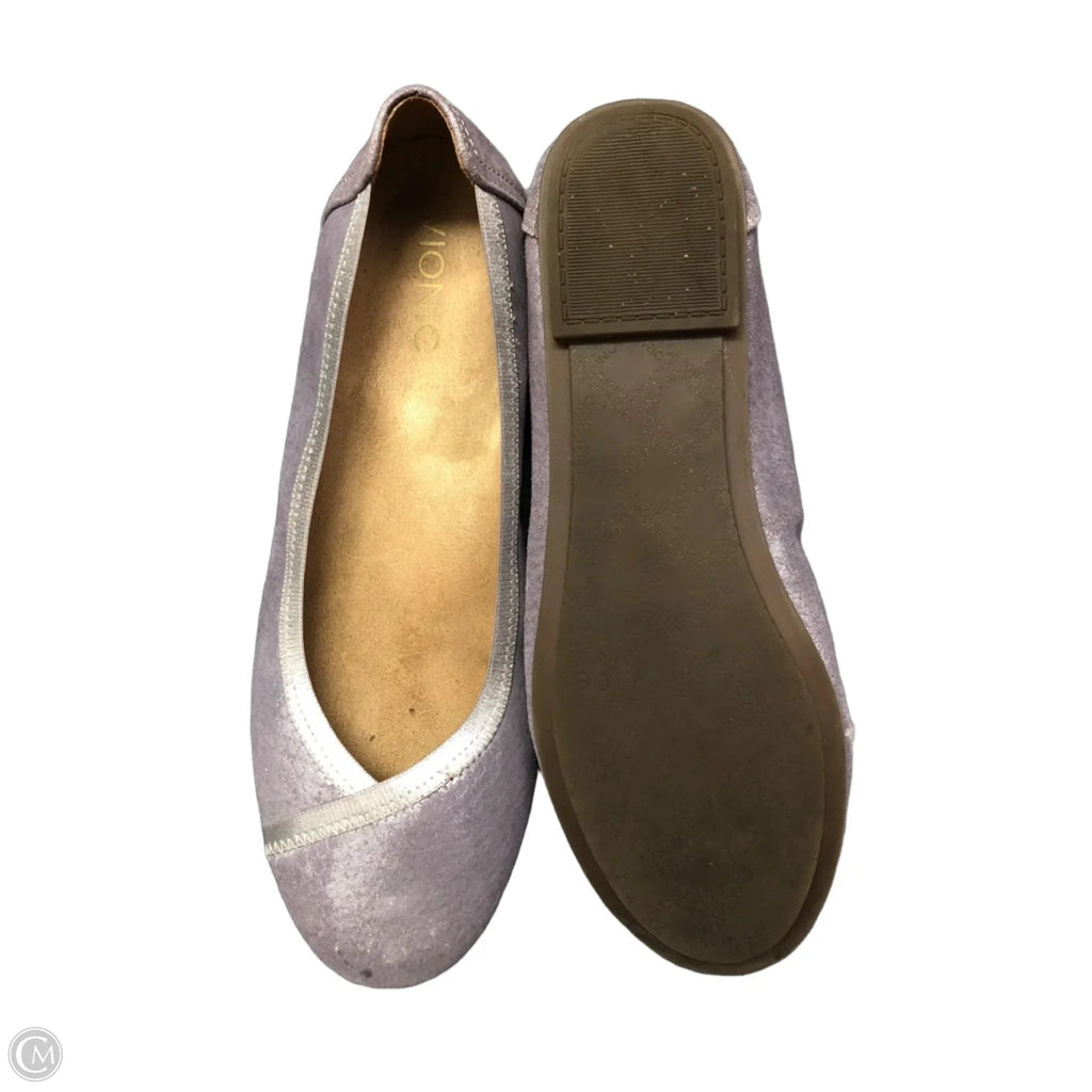 Shoes Flats By Vionic In Purple, Size: 8.5