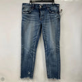 Jeans Skinny By Moussy In Blue Denim, Size: 8