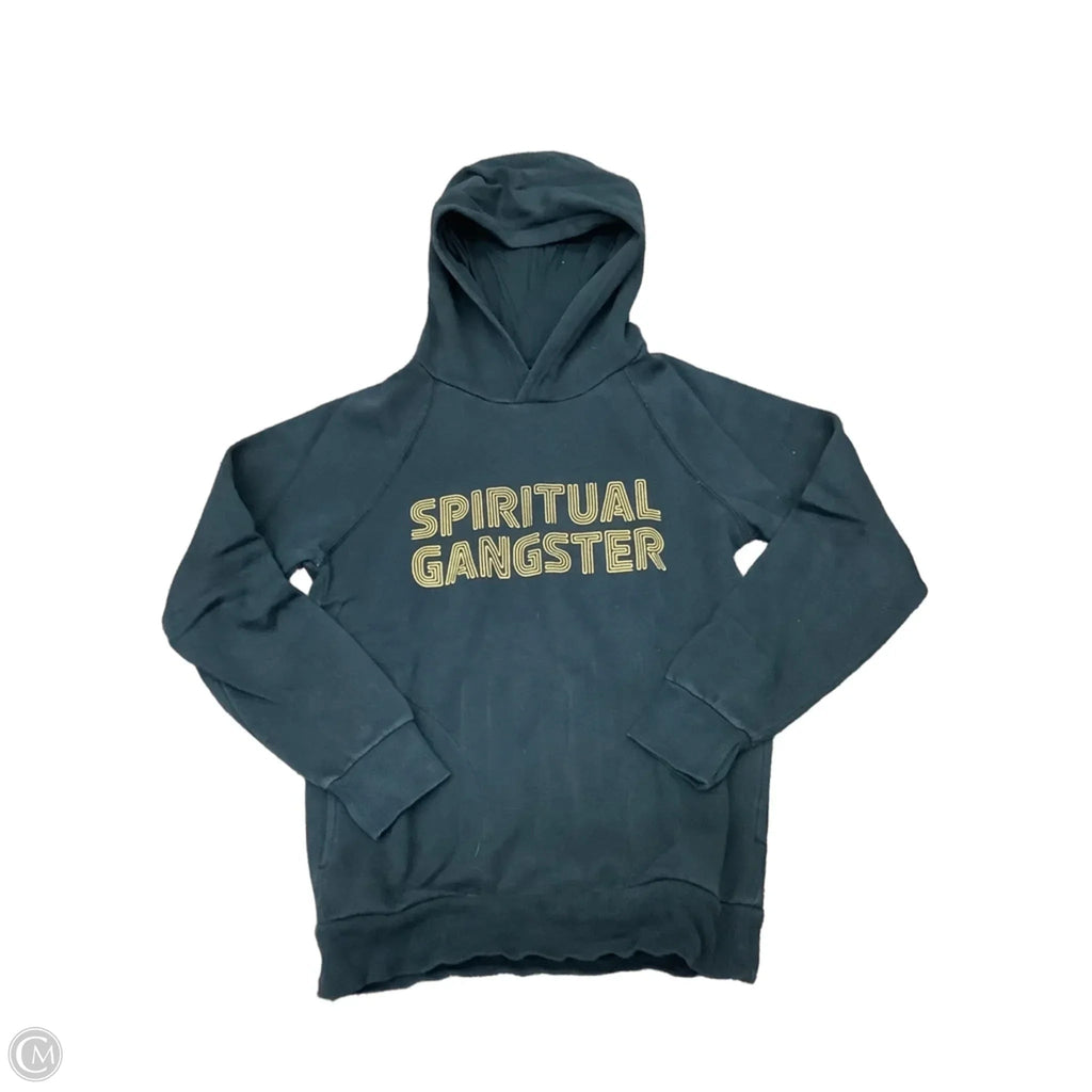 Sweatshirt Hoodie By Spiritual Gangster In Black, Size: M