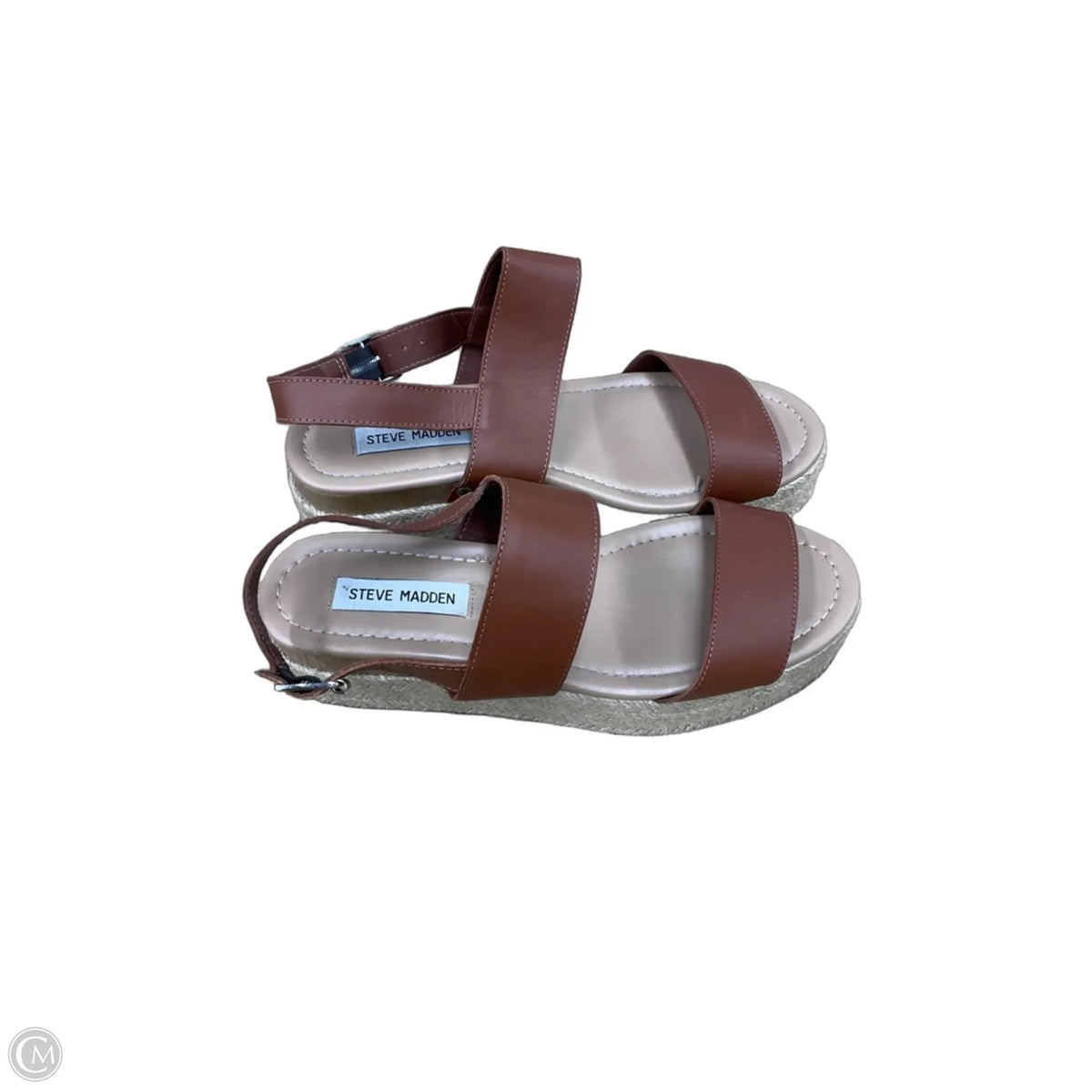 Sandals Flats By Steve Madden In Tan, Size: 9