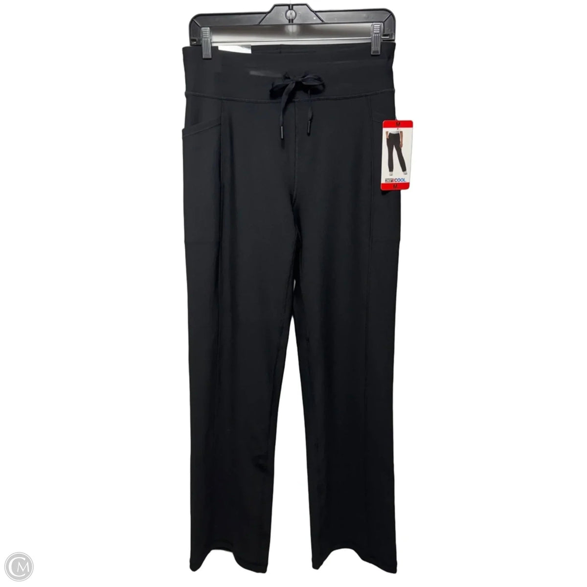 Ribbed Athletic Pants By 32 Degrees In Black, Size: M