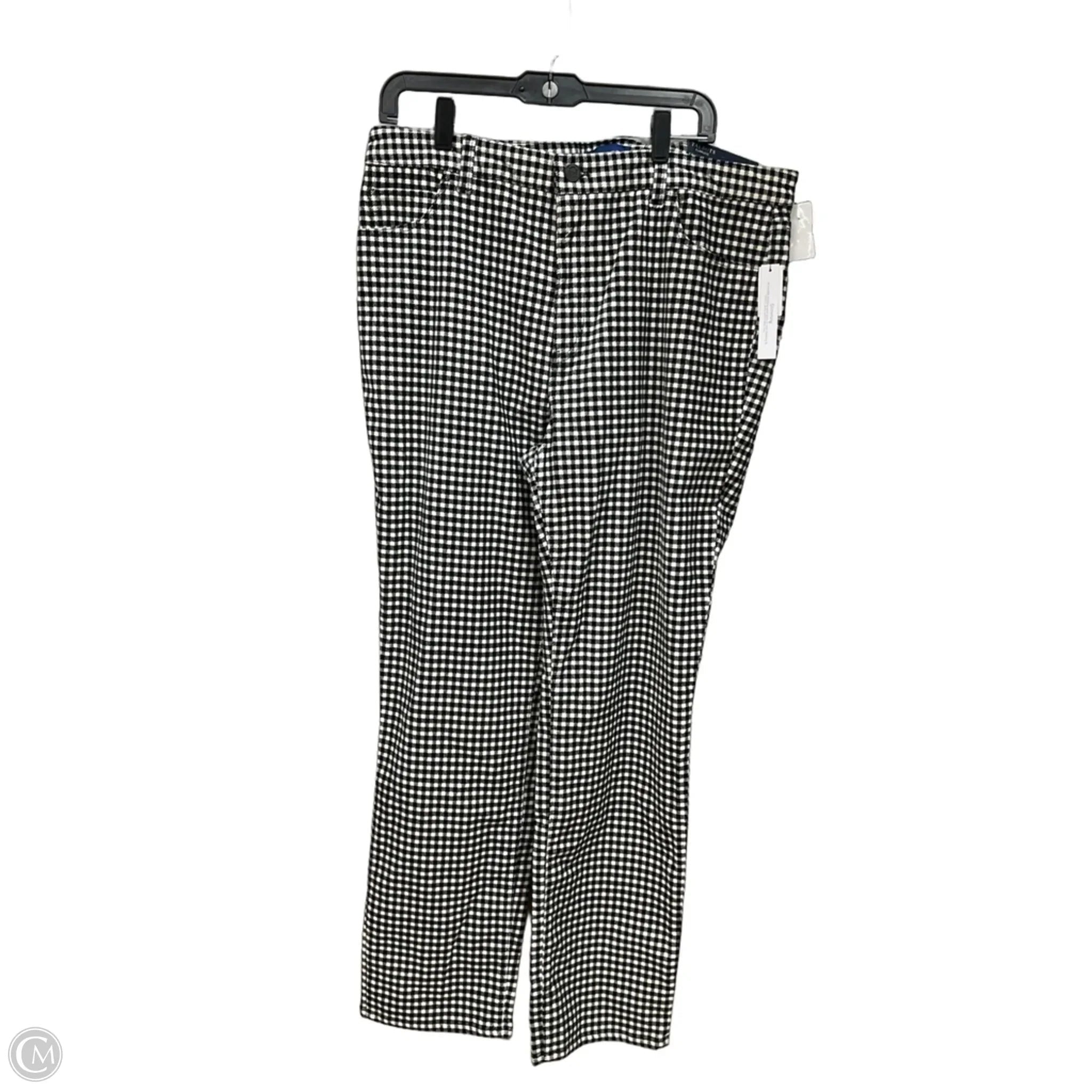 Pants Dress By Talbots In Plaid Pattern, Size: 16