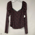 Top Long Sleeve By Maeve In Floral Print, Size: Xl