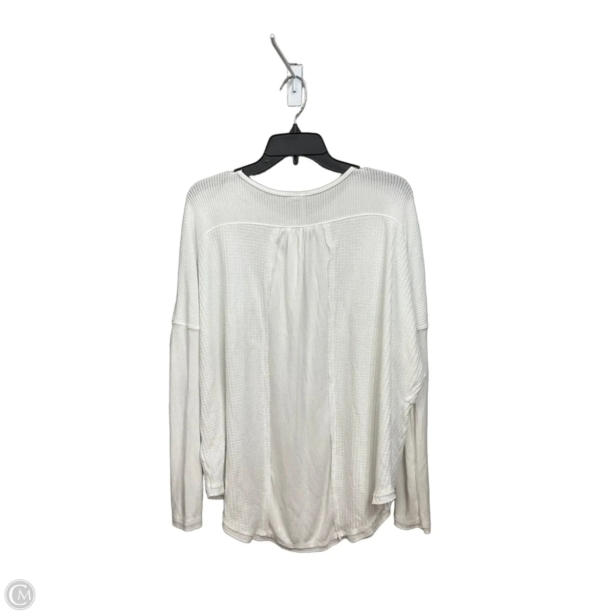Top Long Sleeve By Free People In White, Size: M