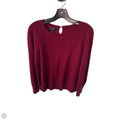 Sweater By Talbots In Red, Size: M