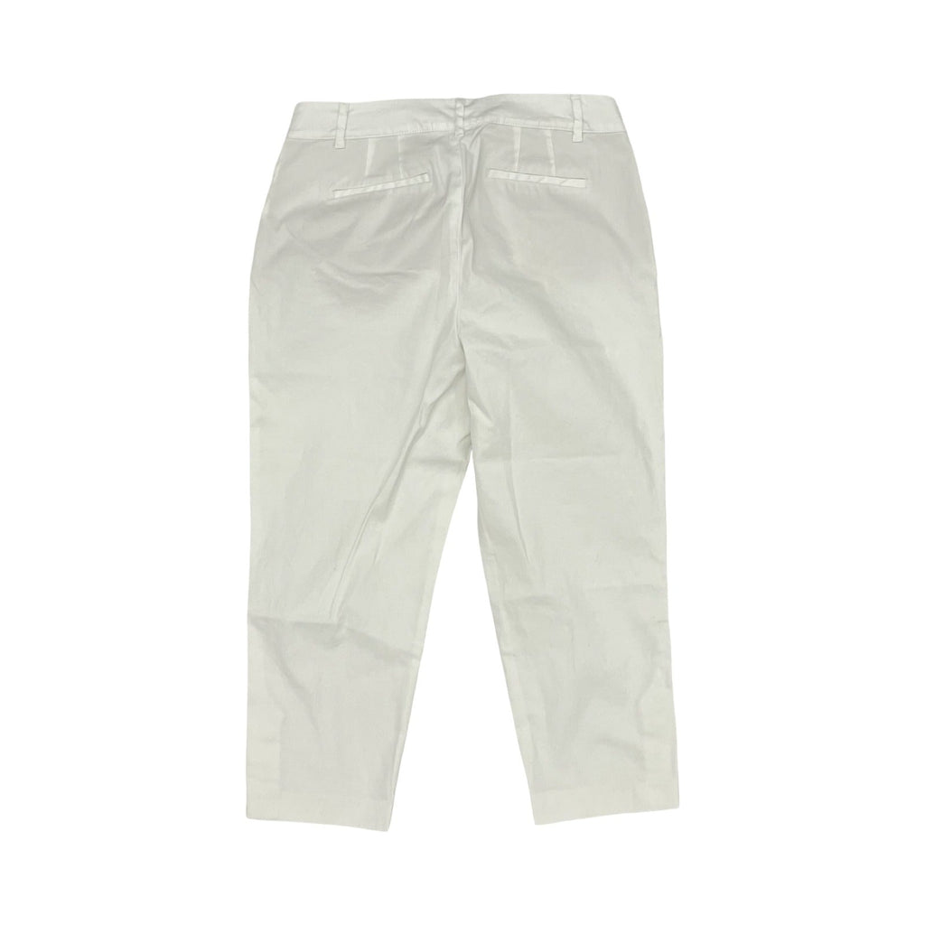 Pants Cropped By Talbots In White, Size:6P