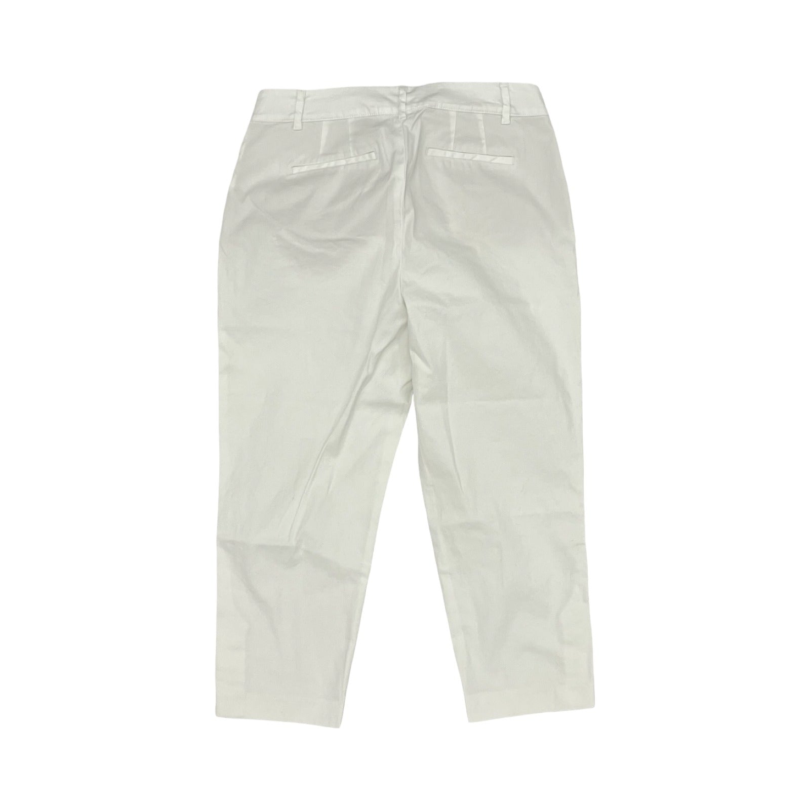 Pants Cropped By Talbots In White, Size:6P