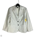 Blazer By Rag And Bone In Striped Pattern, Size: 12