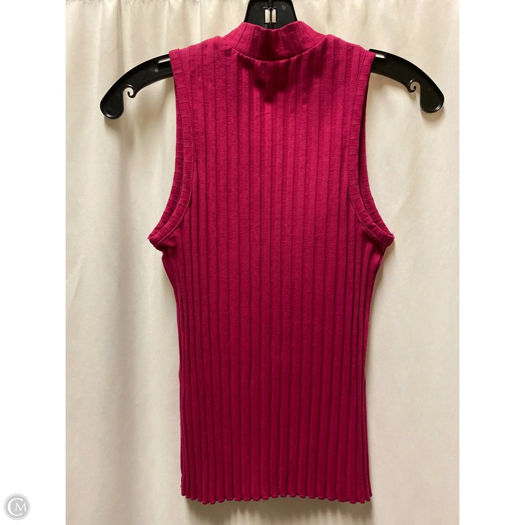 Top Sleeveless By A New Day In Pink, Size: Xs