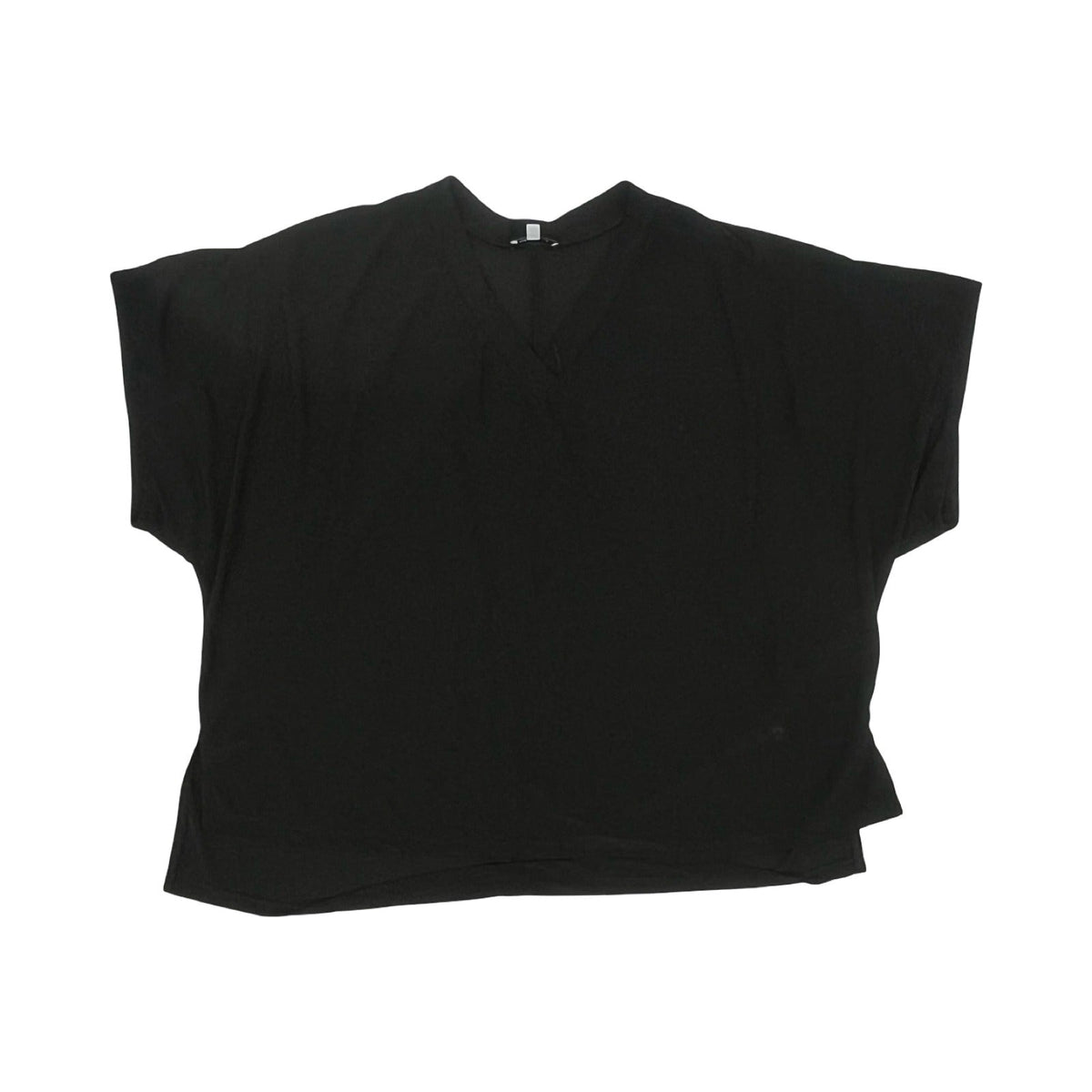 Blouse Ss By White Birch In Black, Size:2X