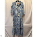 Dress Casual Maxi By Clothes Mentor In Blue, Size: Xl