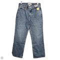Jeans Straight By Abercrombie And Fitch In Blue Denim, Size: 0