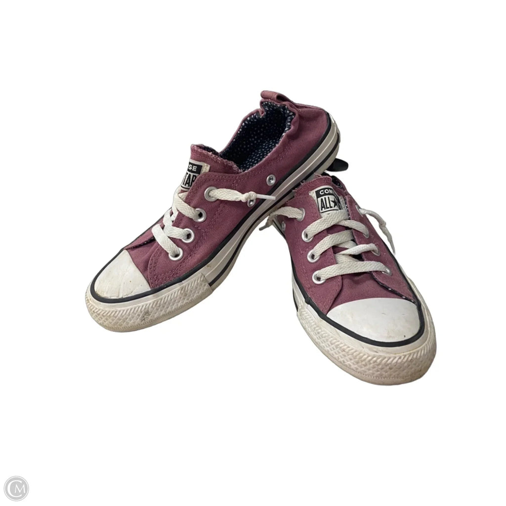 Shoes Sneakers By Converse In Pink & White, Size: 7