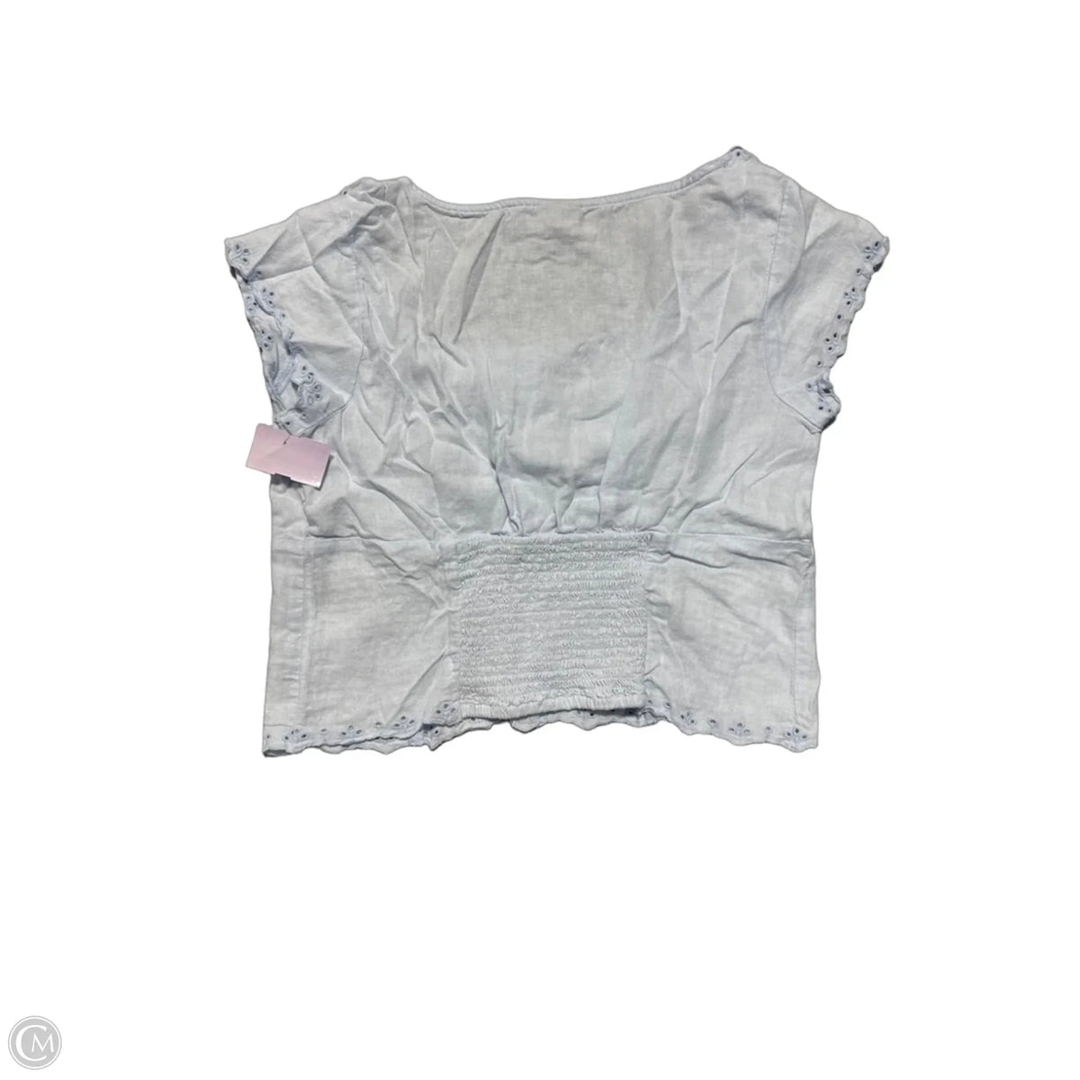 Top Short Sleeve By A New Day In Blue, Size: M