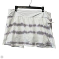 Athletic Skort By Lululemon In Purple & White, Size: 12