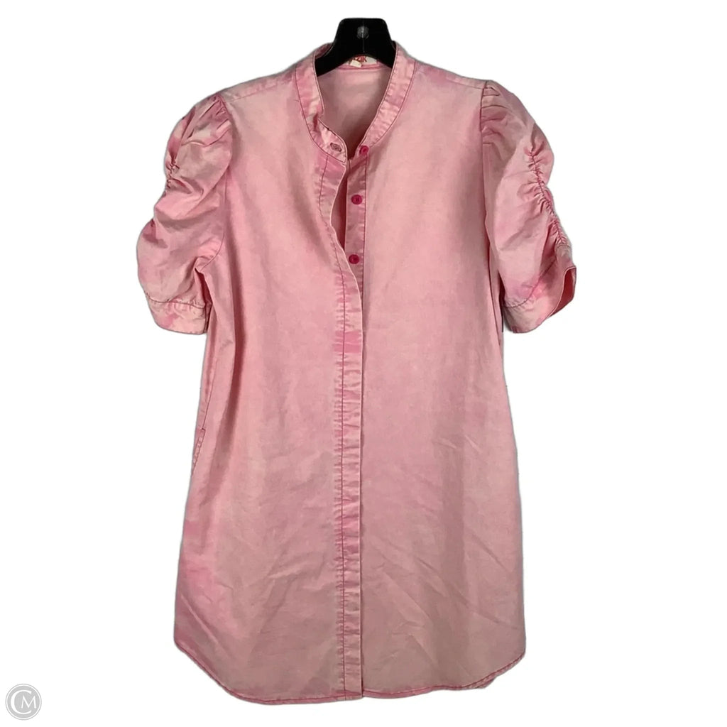 Dress Casual Short By Mazik In Pink, Size: S