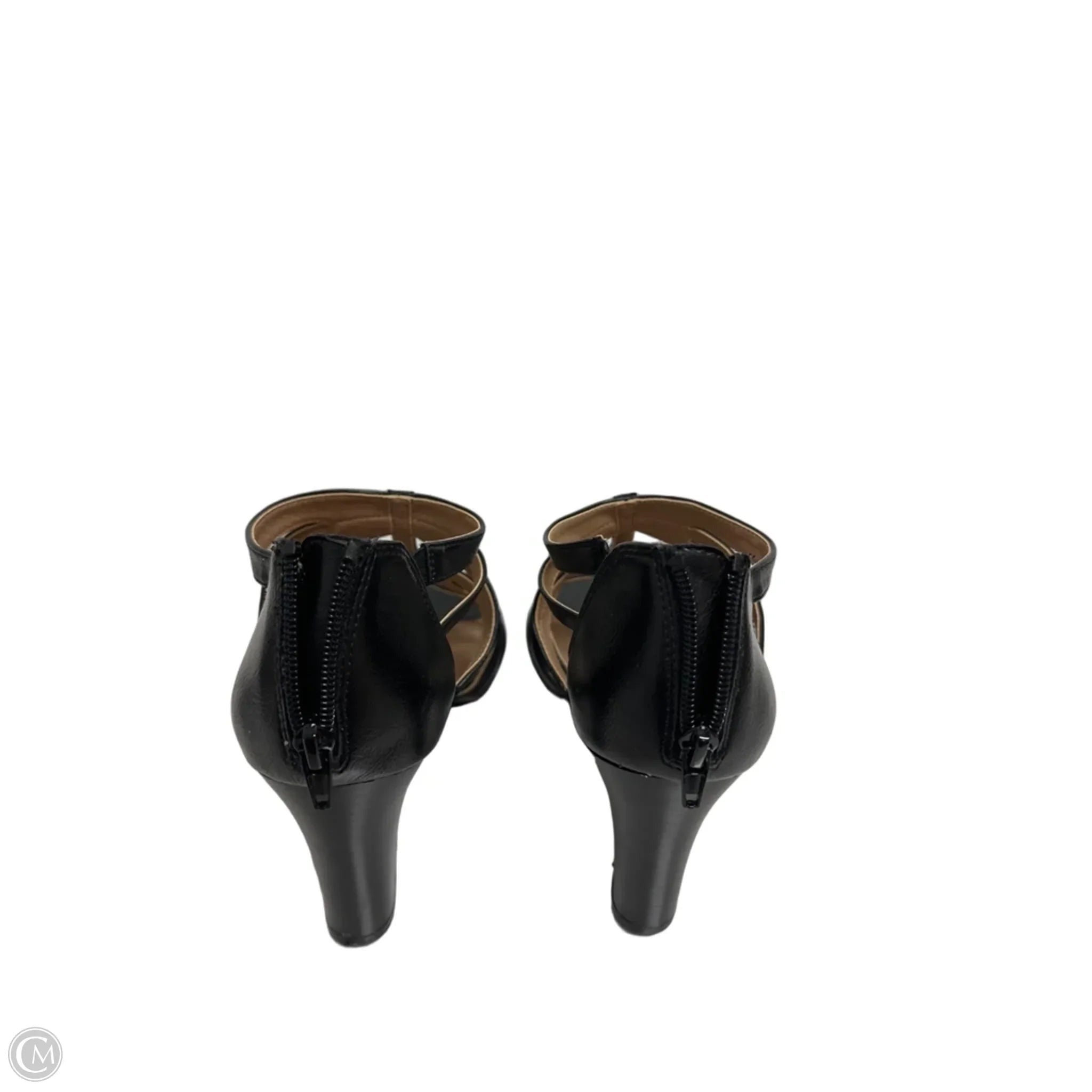 Sandals Heels Stiletto By Life Stride In Black, Size: 8