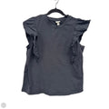 Top Short Sleeve By A New Day In Black, Size: L