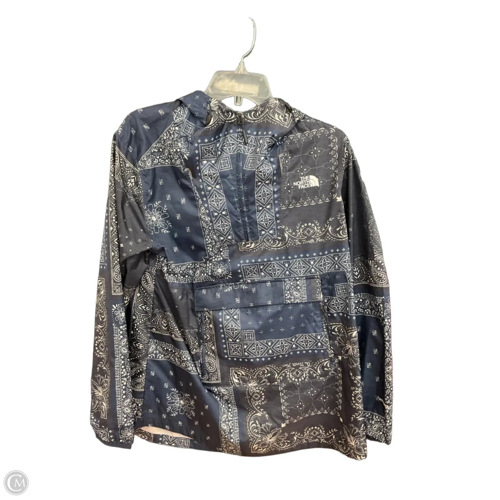 Athletic Jacket By The North Face In Blue, Size: M