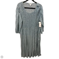 Dress Casual Maxi By Croft And Barrow In Blue, Size: 1x