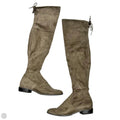 Boots Knee Flats By Marc Fisher In Taupe, Size: 7.5