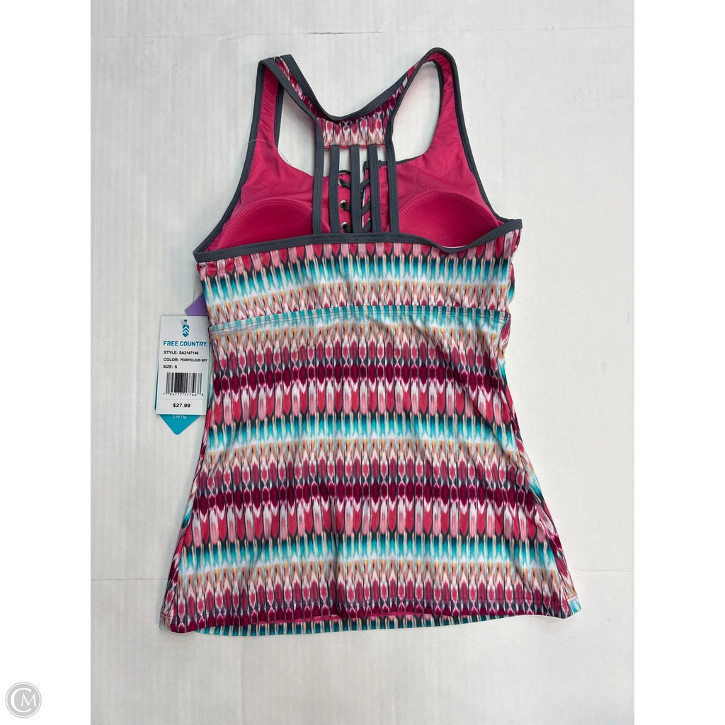 Swimsuit Top By Free Country In Pink, Size: S