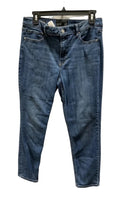 Jeans Skinny By White House Black Market In Blue Denim, Size: 8