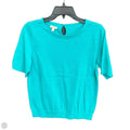 Top Short Sleeve By Talbots In Teal, Size: Sp