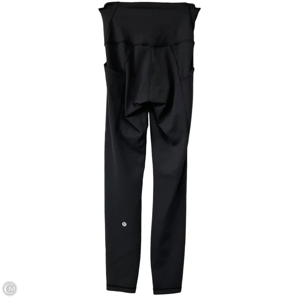 Athletic Leggings By Lululemon In Black, Size: 2