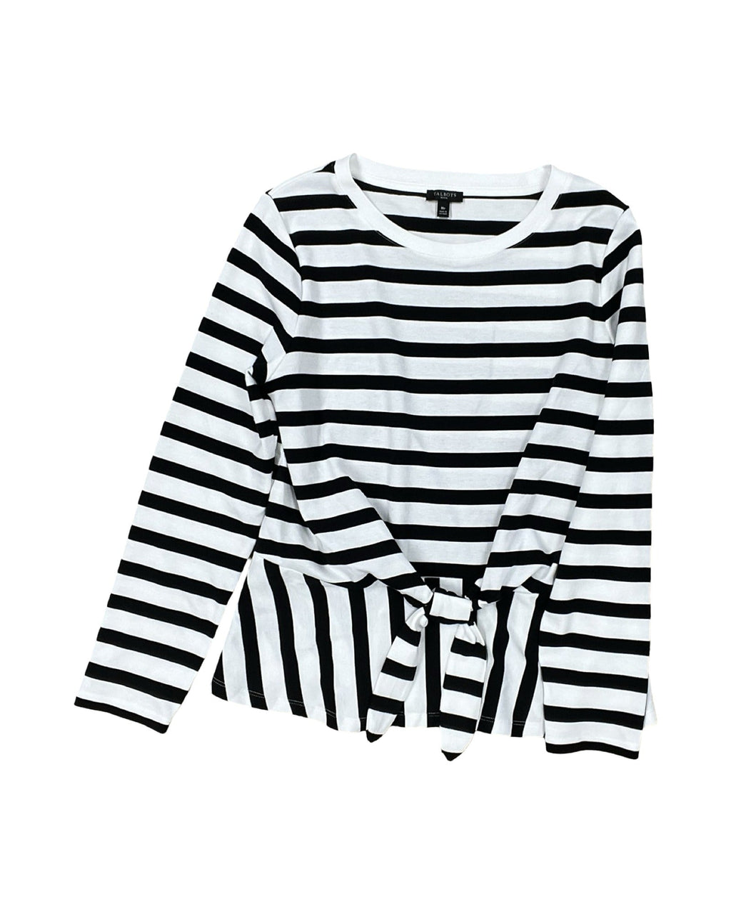 Top Ls By Talbots In Black & White, Size:Mp