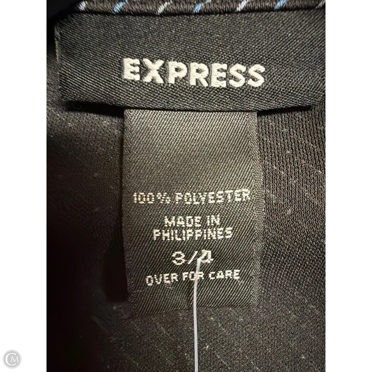 Dress Casual Midi By Express In Navy, Size: S