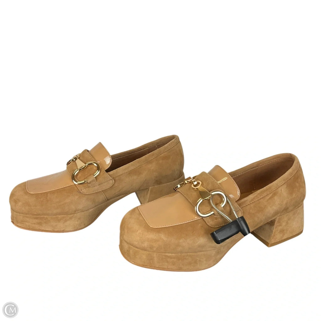 Shoes Heels Block By Jeffrey Campbell In Brown, Size: 7.5