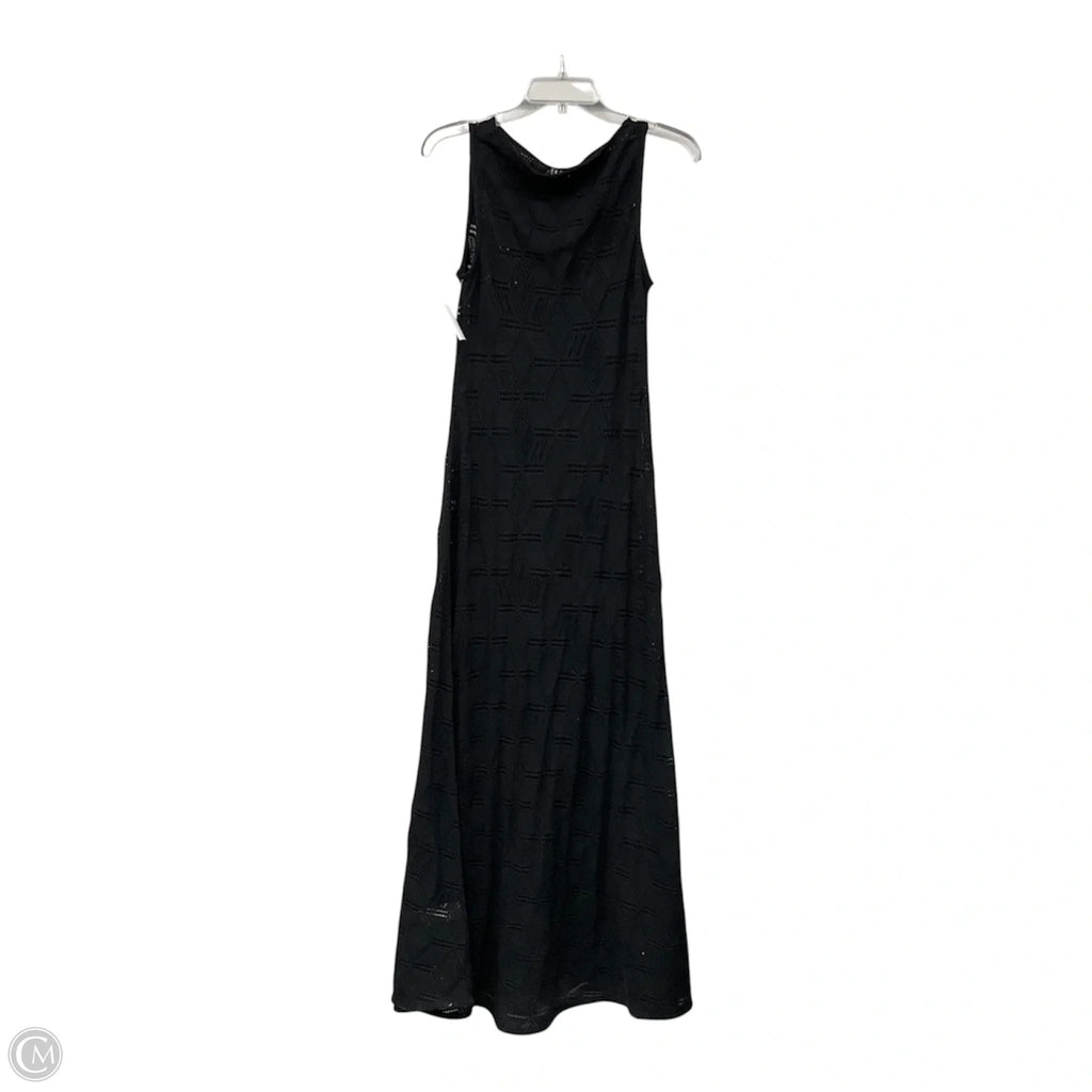 Dress Casual Maxi By Banana Republic In Black, Size: M