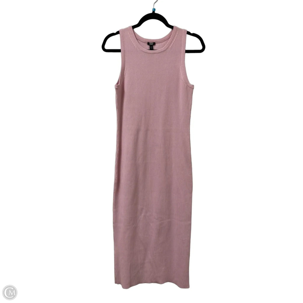 Dress Casual Maxi By Express In Pink, Size: M