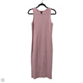 Dress Casual Maxi By Express In Pink, Size: M
