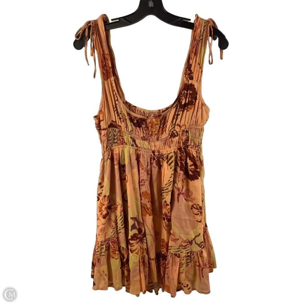 Dress Casual Short By Free People In Orange, Size: S