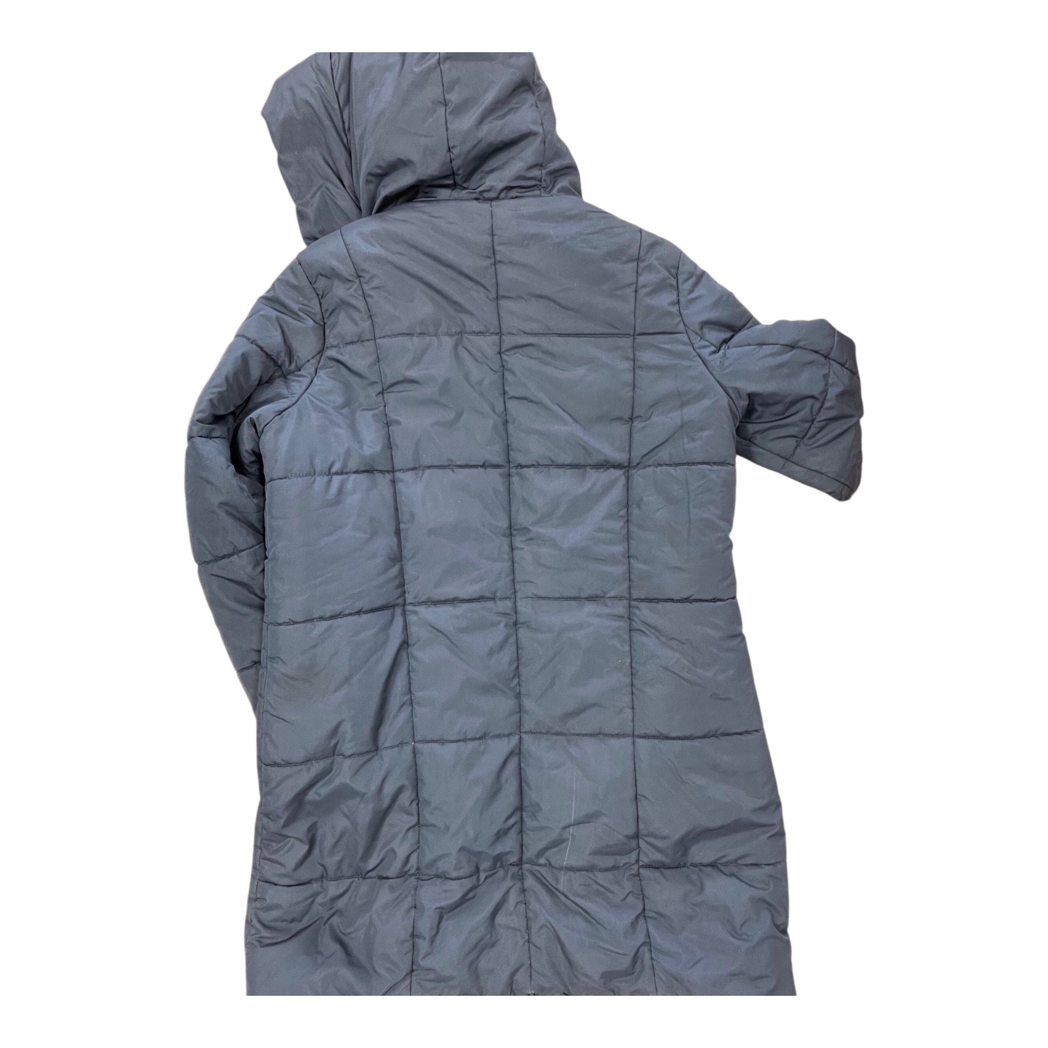 Coat Puffer & Quilted By Liz Claiborne In Navy, Size:S