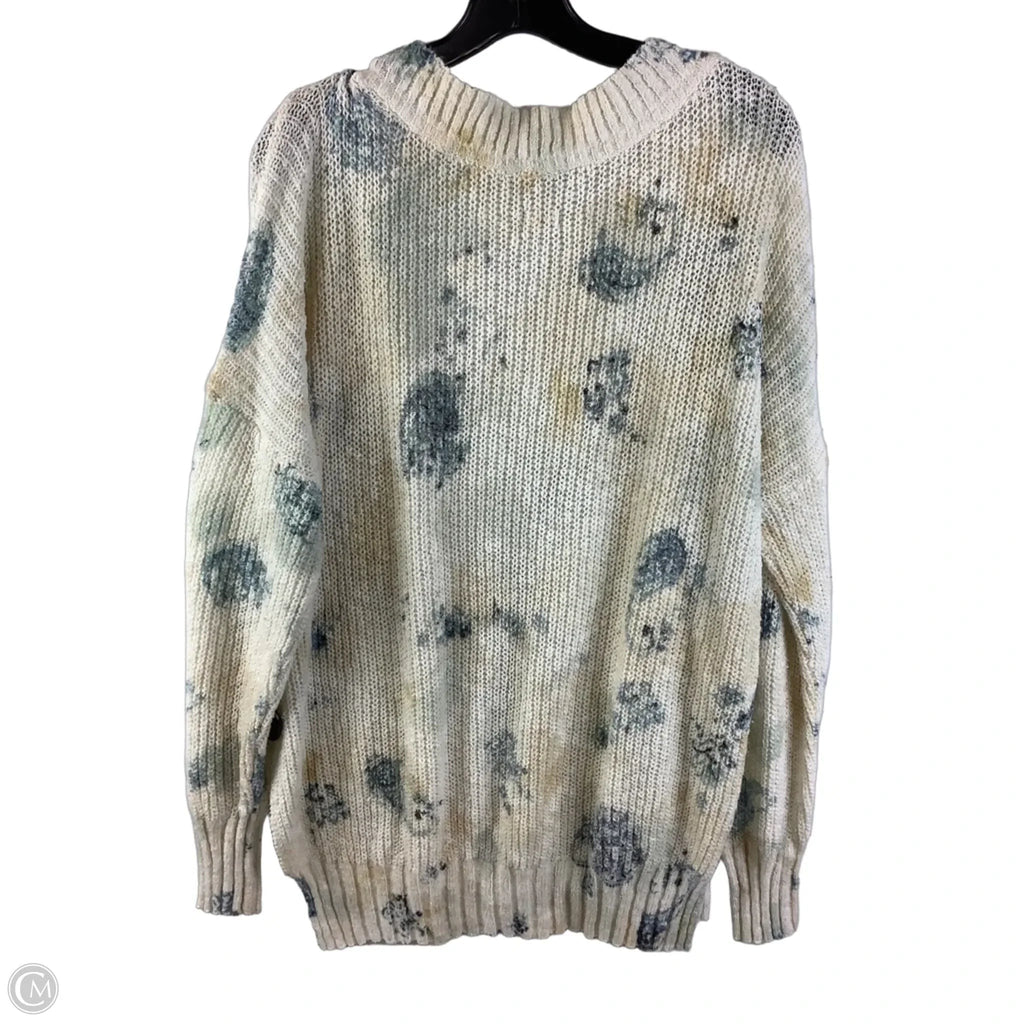 Sweater By Pilcro In Floral Print, Size: M