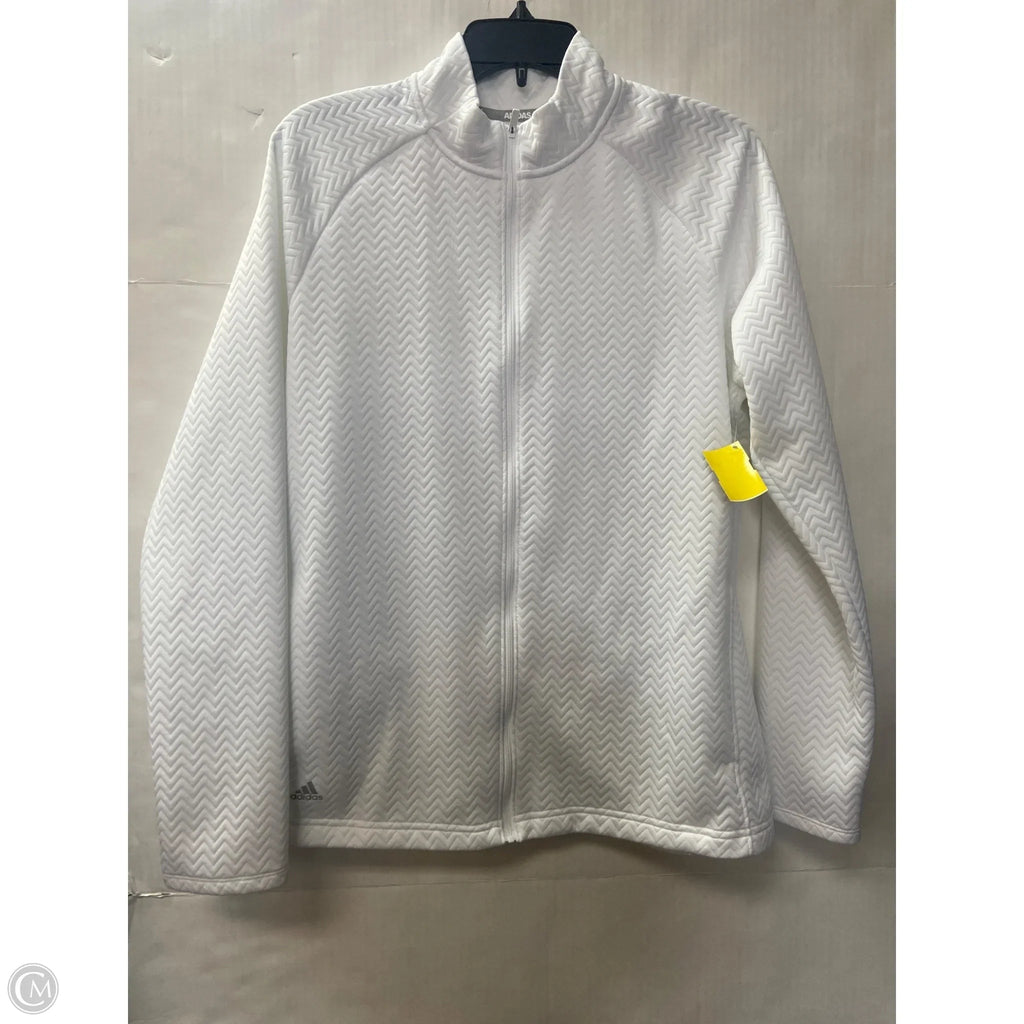 Jacket Other By Adidas In White, Size: Xl