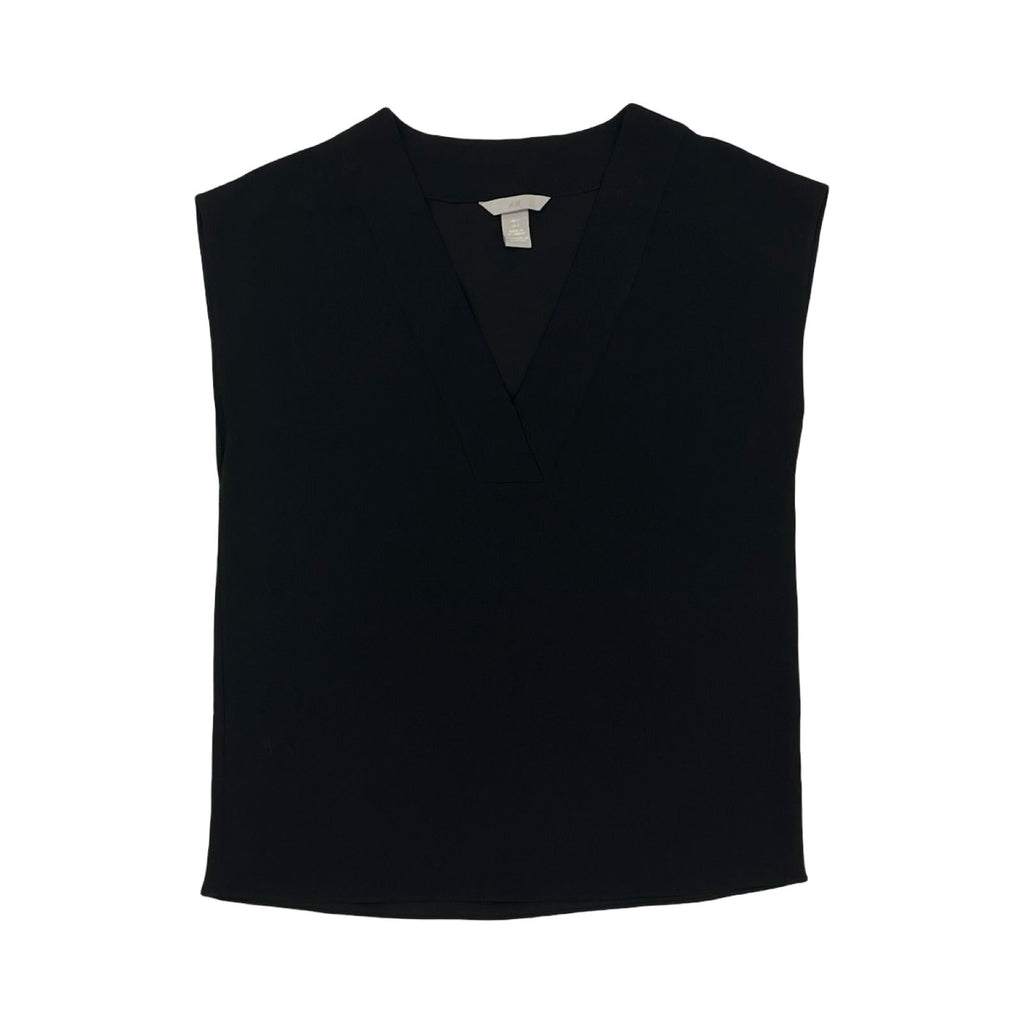 Blouse Ss By H&M In Black, Size:Xs