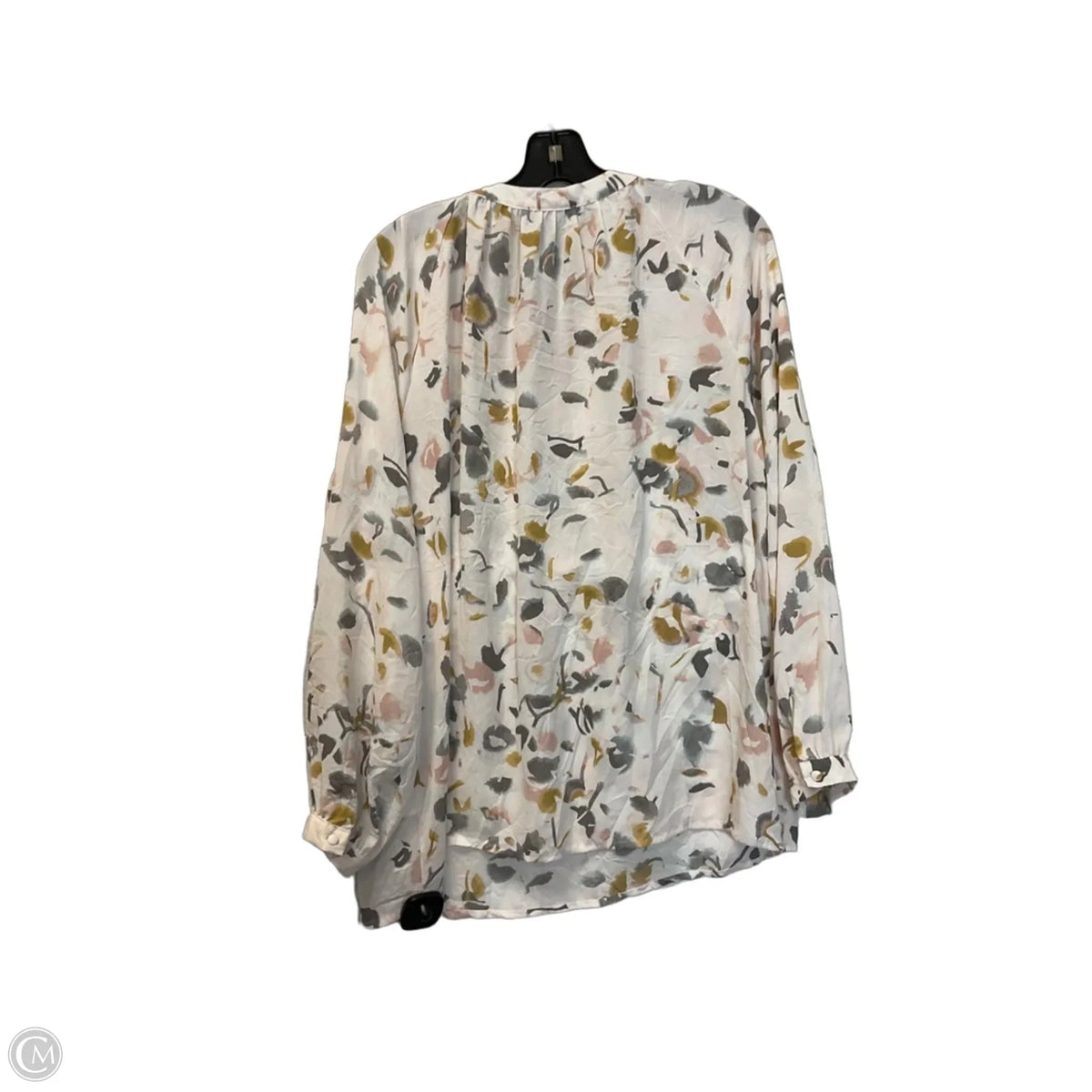 Top Long Sleeve By Cynthia Rowley In Floral Print, Size: L