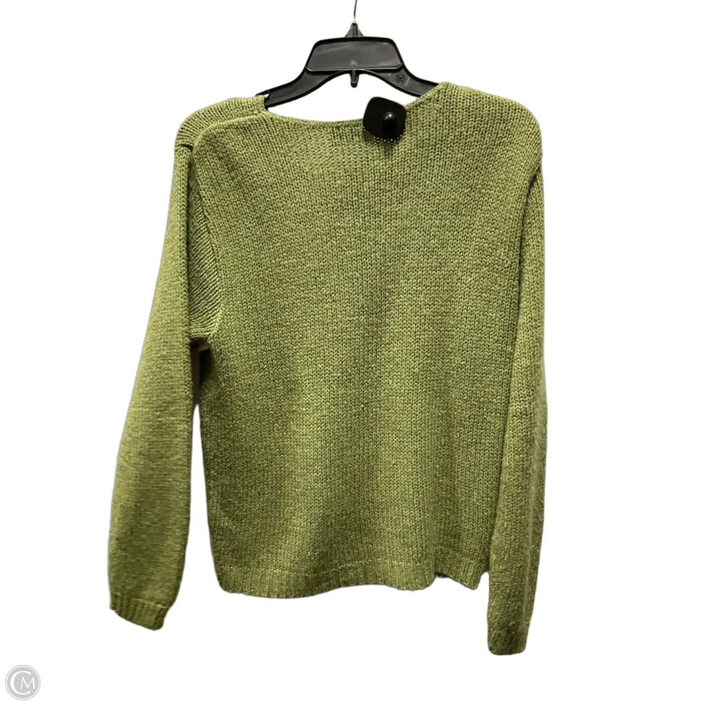 Cardigan By Clothes Mentor In Green, Size: L