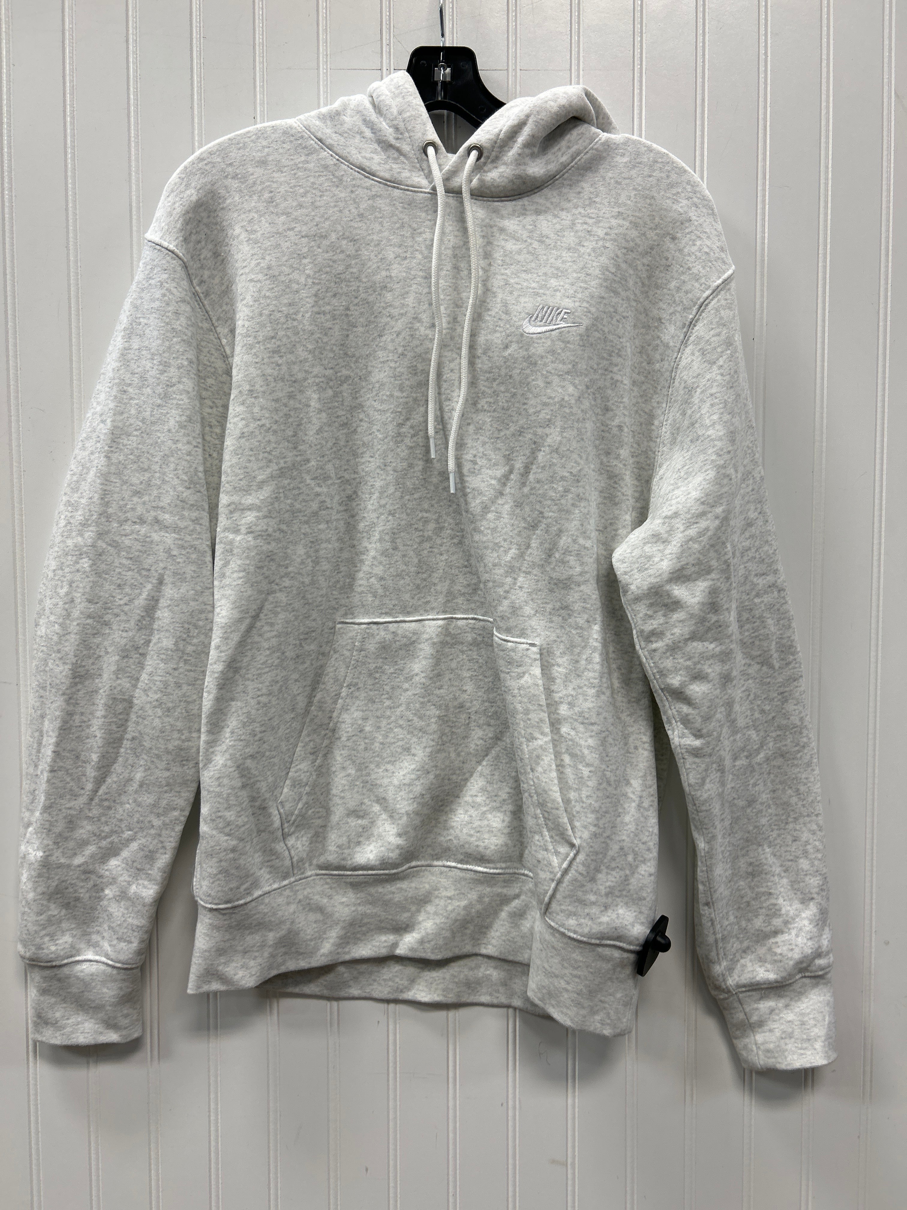 Sweatshirt Hoodie By Nike Apparel In Grey, Size:S
