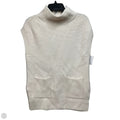 Vest Sweater By Banana Republic In Cream, Size: Xs