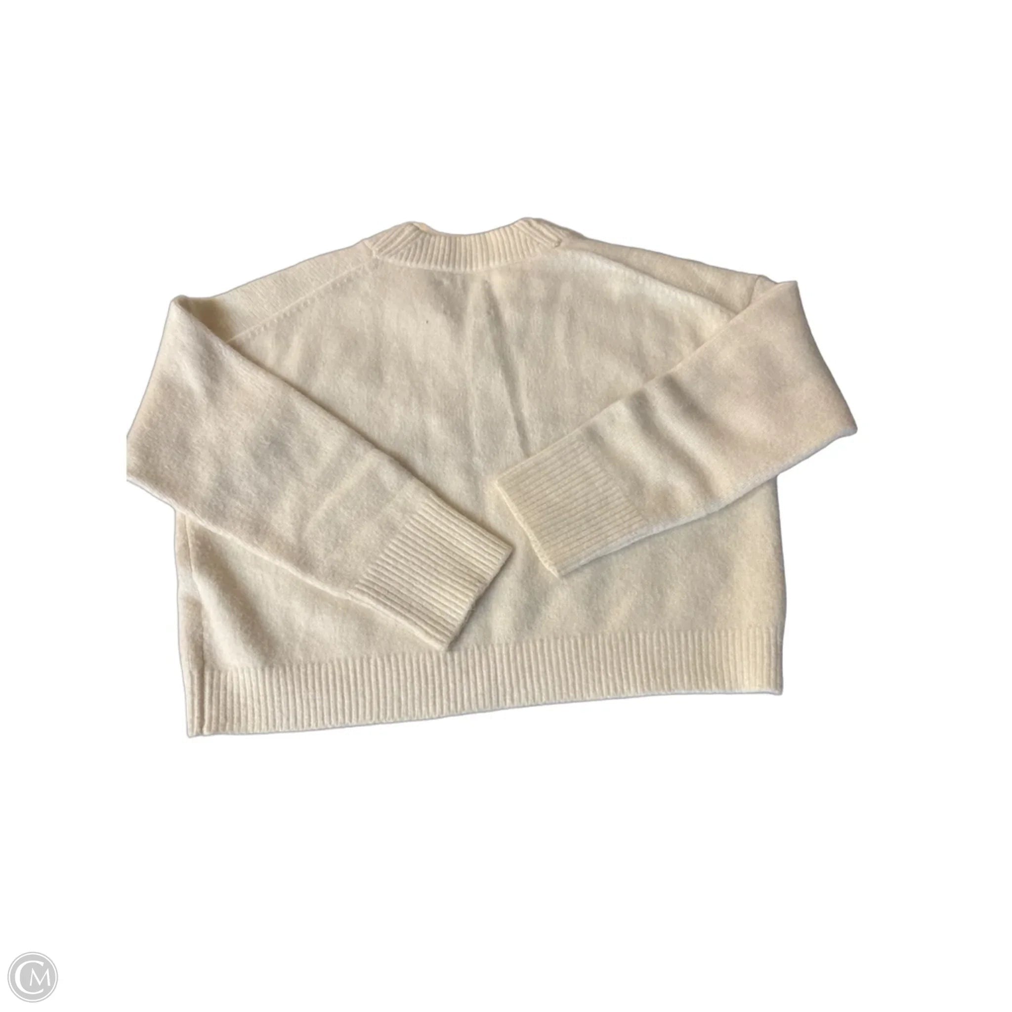 Sweater By Abercrombie And Fitch In Cream, Size: Xs