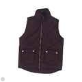 Vest Puffer & Quilted By Thread And Supply In Purple, Size: S