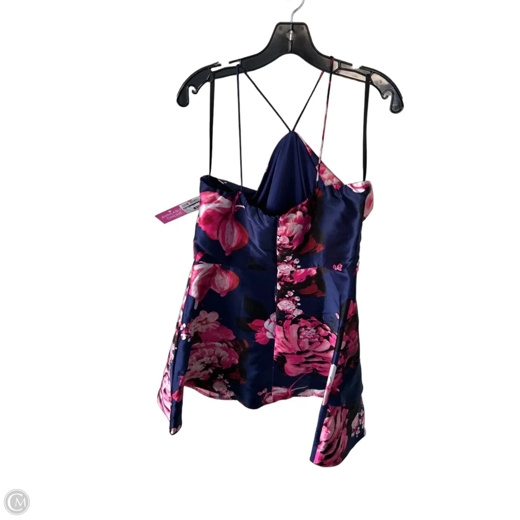 Dress Party Short By By & By In Blue & Pink, Size: Xl