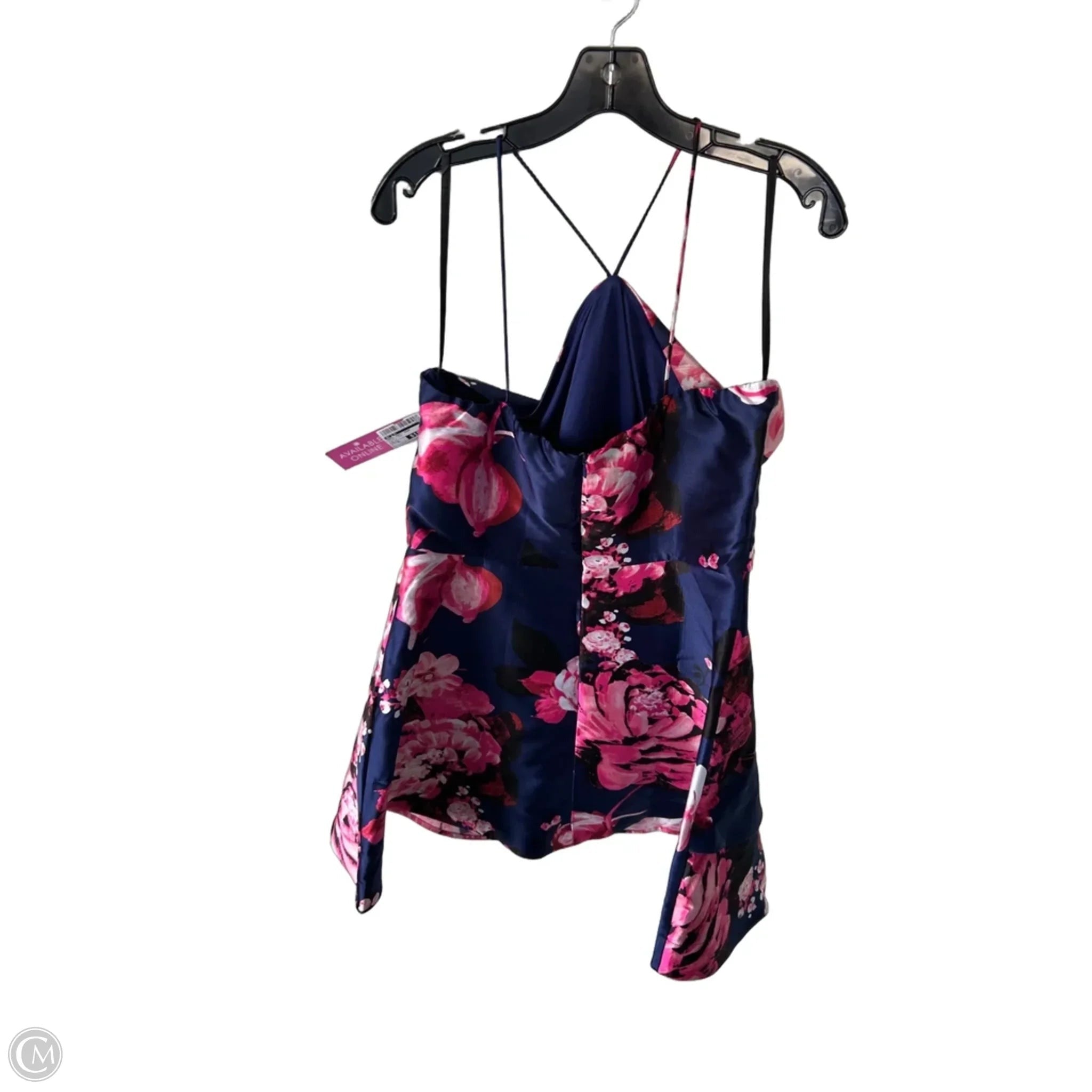 Dress Party Short By By & By In Blue & Pink, Size: Xl