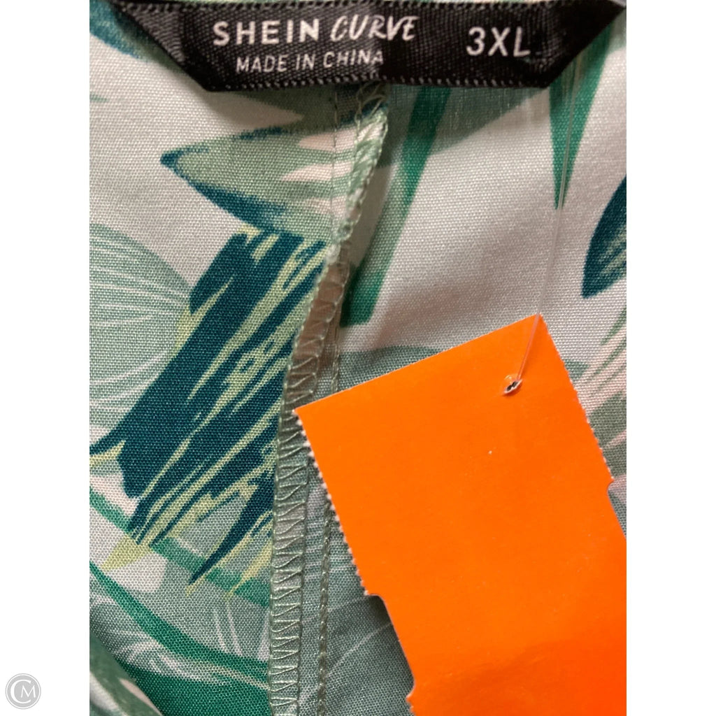 Swimwear Cover-up By Shein In Green, Size: 3x